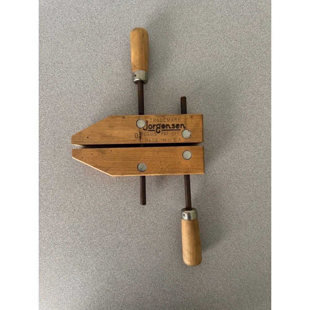 Vintage Jorgensen 8" Handscrew Adjustable Clamp - Made in USA